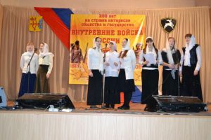 Концерт в воинской части № 7487 г. Киров