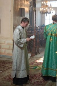 Вербное воскресение. Рукоположение