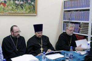 Защита дипломов выпускников Вятского Духовного училища 2015 год