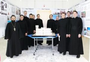 Студенты Духовного училища посетили выставку, посвященную творчеству выдающегося архитектора Ивана Чарушина