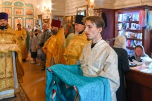 Диаконская хиротония выпускника НДС’24 Теодора Майдла
