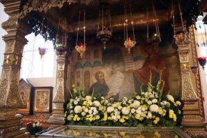 21 октября Божественная литургия в праздник преподобного Трифона Вятского