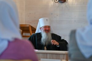 Встреча с певчими