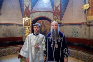 Диаконская хиротония выпускника ВДУ’21 иподиакона Алексея Денисова