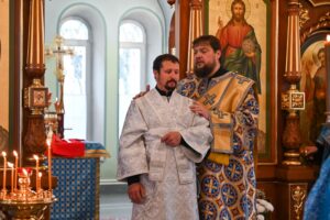 Диаконская хиротония студента 2 курса ВДУ Константина Лучинина