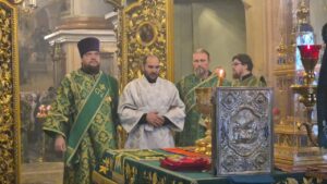 Диаконская хиротония студента 2 курса ВДУ Сергия Сушилова