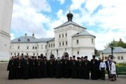 Выпускной день в Вятском Духовном училище.